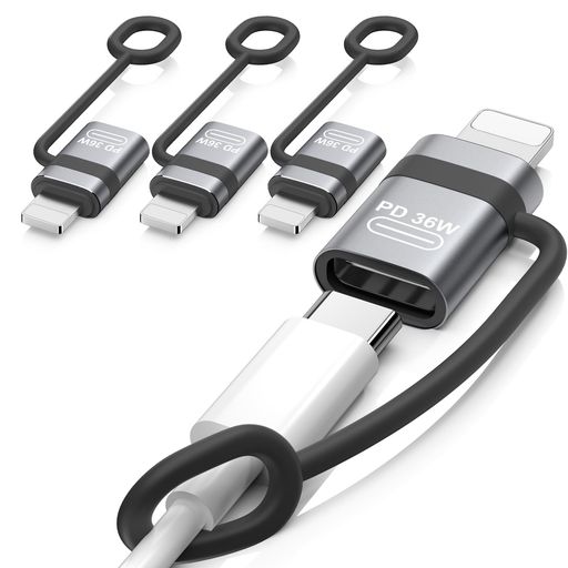「端子が異っても充電可能(※イヤホン及びOTG機能対応不可)」本製品はPD充電やデータ転送のみサポートしております。このアダプタ1本で、端子が異っても繋げればスムーズに充電されるようになるライトニングからUSB-Cに変換用の変換アダプタです。※ご注意:本製品はイヤホン及びOTG機能対応不可です。USBメモリ/カードリーダー/イヤホン/マイク/ビデオ/メモリスディック/マウスなどのOTG機能一切対応できないことを予めご了承ください。 「データ転送/36WPD充電対応」 従来のUSBから進化し電力とデータが同時にデバイスに供給できる機能を備えたPD技術を採用し、デバイスに480Mbpsでデータ転送対応しながら36W(DC12V/3A)充電スピードを提供してくれます。※ご注意:1OTG機能に対応できないため、スマートフォン/タブレットからPCへのデータ転送のみ対応可能です。2PD急速充電の実現に、PD対応のケーブル・充電器を組み合わせて使用する必要があります。製品の仕様においては最大36Wの出力に対応すると記載しておりますが、実際にはご使用の充電器やケーブルの対応出力に準じた出力が上限となります。