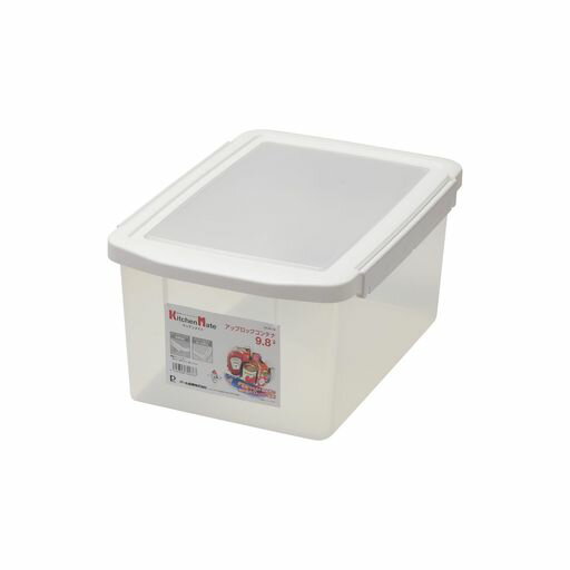 Storage Box - パール金属収納ボックスケースコンテナ9.8Lアップロック式パッキン付日本製キッチンメイトHC-36