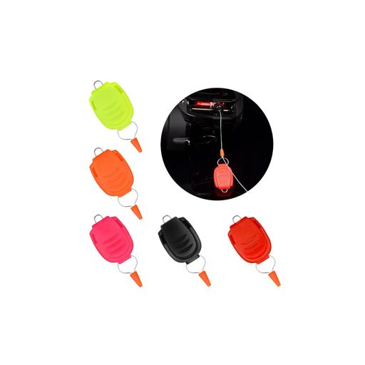 【セット内容】オレンジ、ブラック、レッド、ピンク、イエロー5色目立つカラー展開で、暗所や水中でも見失いにくく、使い分けが可能です。 【簡単装着&amp;調整】ワンタッチで取り付け可能なクリップ式設計。糸の太さに合わせて微調整でき、初心者でもストレスなく使用できます。 【ゴムコーティングで滑り防止】ワイヤークリップ部分に特殊ゴム加工を施し、釣り糸のズレや傷を軽減。繊細なラインにも優しくフィットします。 【軽量で持ち運び便利】超軽量設計で、釣り道具入れやポケットに収納可能。アウトドアや旅行先でも手軽に携帯できます。 【多様な釣りスタイルに対応】ドラム式リールや餌釣り用リールはもちろん、フライフィッシングやルアー釣りなど、あらゆる釣りシーンで活躍します。