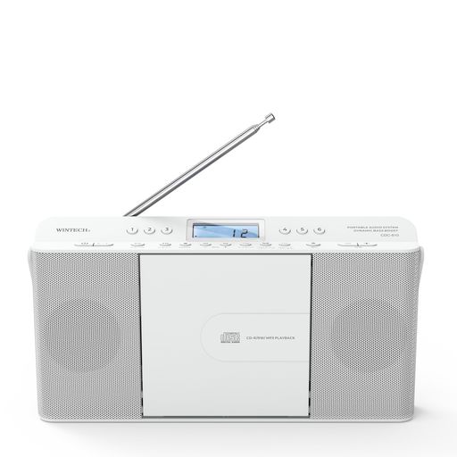 【縦型スリムデザイン】奥行6.4cmの薄型設計なので、デスクトップやキッチン、ベッドサイドにも最適。 【多彩なアラーム】時間が来るとCD、ラジオ、ブザーで目覚まし。2つの時間を設定可能。(ACアダプター使用時のみ) 【イコライザーで4種の音質調整】お好みに合わせて、JAZZ/POPS/ROCK/CLASSICの音質を選べます。 【FM PLLチューナー内蔵】FMラジオは76~108MHz(ワイドFM対応)。お好みの放送局(6局)をワンタッチで選局。 【USB再生】PCなどで編集したMP3、WMA音源の再生が可能。(最大128GB) 外部入力端子/ステレオイヤホン端子 装備