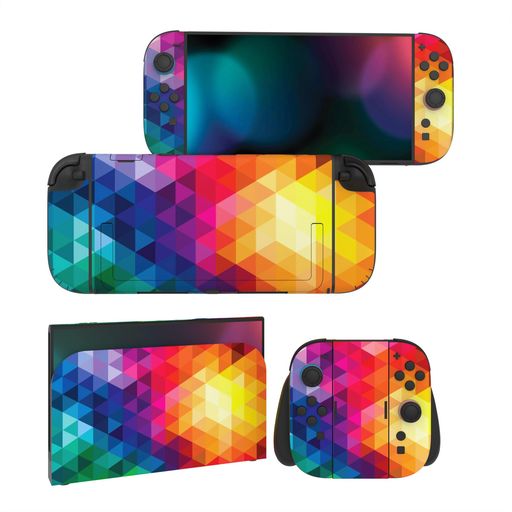 【Switch2専用設計】Nintendo Switch 2に特化したデザインで、ボタン・ポート・通気口を一切ふさがない精密なカット加工により、完璧なフィット感を実現。 【本体全面をしっかり保護】ドック(上面・側面・前面・背面)、本体、Joy-Con、充電ドック、グリップ部分まで広範囲にカバー。キズやホコリ、日常的な擦れから大切なSwitch2を守ります。 【高品質な粘着ビニール素材】丈夫で反りにくいステッカー素材を採用。剥がす際にもべたつかず、機器にシール跡やダメージを与えません。 【スタイリッシュな独自デザイン】個性を引き立てるオリジナルパターンを多数ご用意。ゲーム機を自分らしくカスタマイズし、他のユーザーと差をつけましょう。 【貼り付け簡単&amp;気泡なし】工具不要でスムーズに貼り付け可能。貼り直しも簡単で初心者でも安心。詳しい貼り方は「PlayVital Skin Decal Switch 2」をYouTubeで検索!