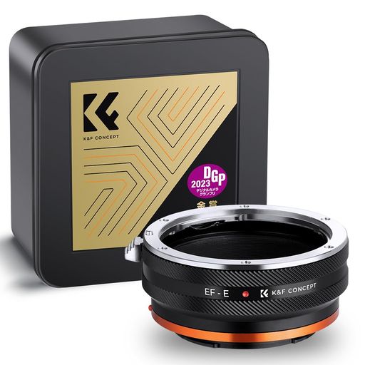 乐天商城 - 【新型】K&FCONCEPTマウントアダプターEOS-NEXIVキヤノン対応EFマウントレンズEF-Sレンズソニー対応対応EマウントNEXカメラ装着変換レンズアダプターマニュアルフォーカス艶消し仕上げ反射防…