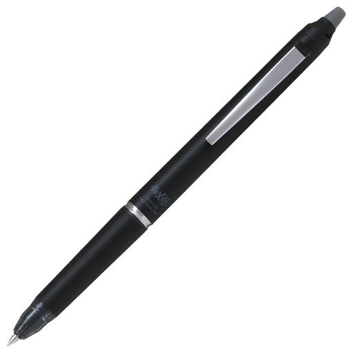 【サイズ】[本体]径11.1x長150mm [ボール径]0.5mm 【カラー】[本体]オールタイムブラック [インク]ブラック 【インク】水性ゲルインキ 【素材】[さや]樹脂 [グリップ]ラバー 【方式】クリップスライドノック式