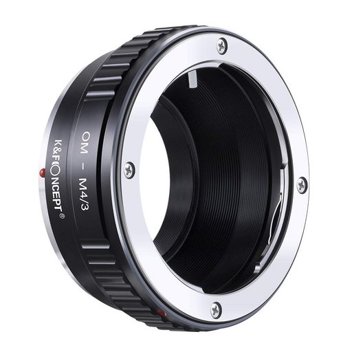 K&FCONCEPT直営店マウントアダプターOMマウントレンズアダプターM4/3マウントOM-M4/3マイクロフォーサーズマウント変換アダプターリングOlympus対応OMレンズ-Micro4/3カメラ装着用レンズアダプター