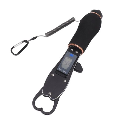 フィッシュグリッパー デジタルスケール付き 最大55ポンド/25kgの積載量 男性用釣...