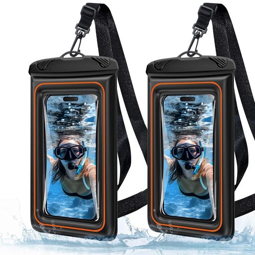 防水ケーススマホ海2枚セット【2025強化版&水に浮くタイプ】アイホン水中撮影完全防水IPX8認定SGS国際認証すまほ浮くぼうすい保護密封携帯ケース浮き輪カバー画面操作水に浮くタッチ快…