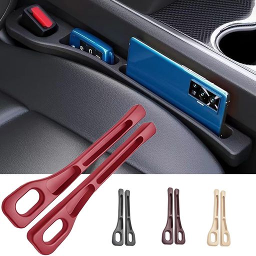 樂天商城 - kiolykim隙間収納車用シート隙間クッション2個入汎用軽量隙間埋め落下防止小物入れ内装パーツ車クッションシートクッション取り付け簡単運転席助手席滑り止車用シートアクセサリー(レ…