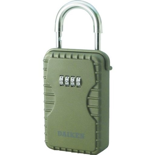 本体サイズ:75x182x34mm(WxHxD) つるサイズ:40x48(28)x10mm(wxh1(h2)xφ)、ボックス内寸幅x奥行x高さ:70x10(上部)・25(下部)x115mm 留守中のキー保管・受け渡しに。 ガレージの施錠、キー管理に。 住宅展示場や倉庫のキー保管・受け渡しに。