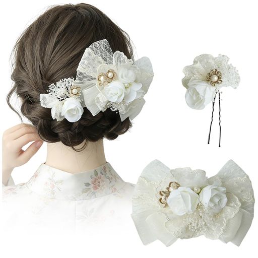 Other - FASELE成人式振袖留袖和服髪飾り造花ヘアピンUピンロリータLolita蝶結び卒業式結婚式七五三洋服和装小物髪留め和風和装浴衣袴着物人気パーティー謝恩会お正月花火大会花ドライフラワー