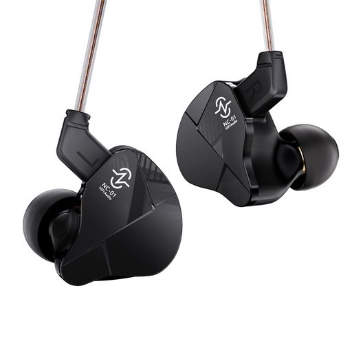 【Yinyoo CCZ NC01】 有線イヤホン イヤモニ風イヤホン earphones 10mm DD インイヤーイヤホン UV光硬化PCチャンバー 4g量軽化設計、リケーブル可能 OFCダブル並列リケーブル、ノイズキャンセリング…