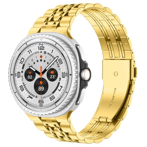 ✨✨【アップグレードされたメッキ】Samsung Galaxy Watch 9/8/watch 8 classic 用カジュアルビジネスステンレススチールバンドは、ナノメッキ技術を採用し、金属に顔料を深く埋め込みます。通常の電気メッキ方法と比較して、優れた耐久性と持続的な光沢を実現し、傷や腐食に強く、新品同様の色を保ちます ✨✨【高品質のステンレススチール素材】for Galaxy Watch 9/8 band 40mm 44mm/Galaxy watch 8 classic 46mm 用。最高級のソリッドステンレススチール製で、表面は滑らかで、ストラップの快適性と耐久性を向上させます。手首に快適な感触をもたらし、しっかりとした素材で長期的な耐久性を保証します。高級感、美しさ、実用性の完璧な組み合わせです ✨✨【調整可能サイズ】Galaxy Watch 9/8 ベルト 40mm 44mm/8 classic 46mmと互換性のあるデザインは、手首(140mm-220mm)に適しており、ステンレススチールストラップは取り外しツールで調整できます。