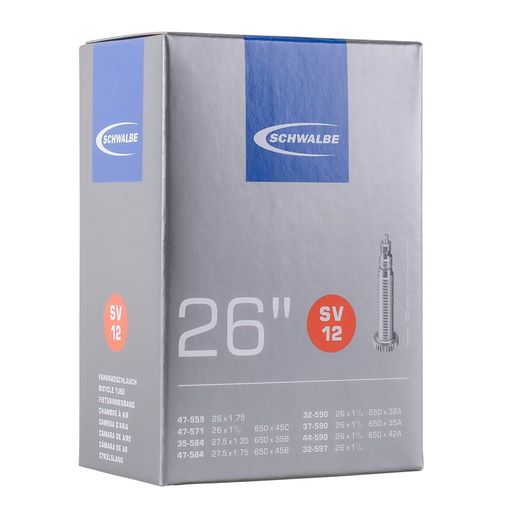 SCHWALBE(シュワルベ) 26x1 3/8,650x35A用 仏式バルブ 12SV