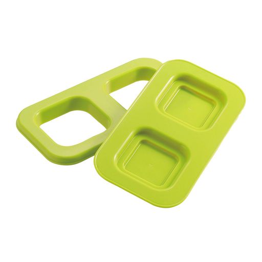 Rakuten - 曙産業おにぎり型しかくグリーン日本製握らないおにぎり具たっぷりのご飯サンドが作れる手を汚さず簡単ダブルエンボス加工でくっつかない具っとサンドWE-960