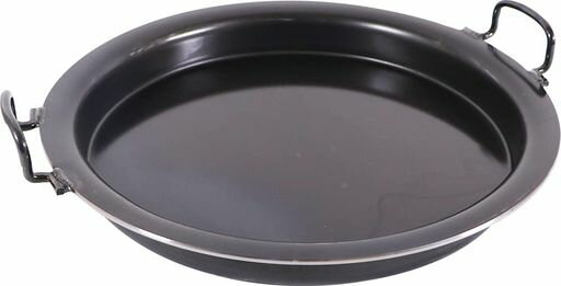 餃子の調理、炒め物、炒飯 サイズ(約):内径360x深さ40mm 本体重量(約):6400g 素材・材質:鉄 表面加工/クリアラッカー塗装 生産国:日本 (燕三条) 対応熱源:ガス火