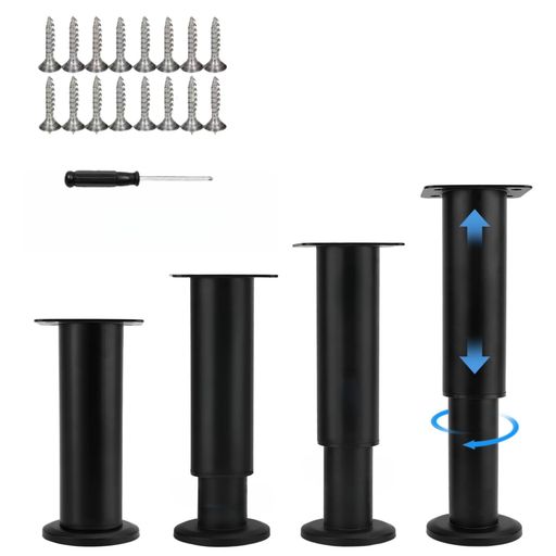 テーブル脚継ぎ足し4本セット家具脚机足高さ調節可能伸縮式18cm~30cmテーブル継ぎ足し脚テーブルあし延長テーブル脚延長テーブルレッグ足延長テーブル脚エクステンダー家具脚台