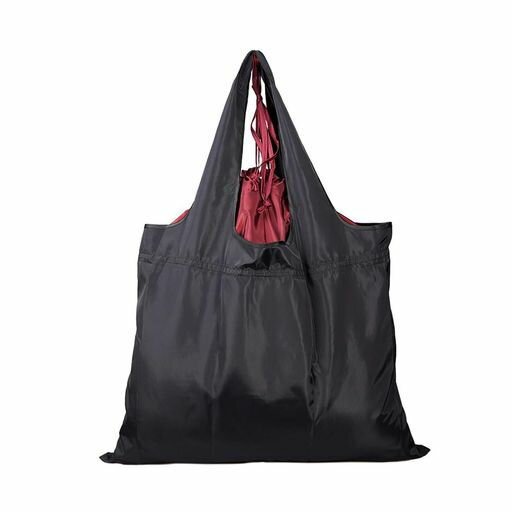 [KUAIDHFK]エコバッグトートバッグ大容量折りたたみ買い物袋ショッピングバッグ巾着A4対応丈夫防水軽量大きめ繰り返し使えるおしゃれコンビニトート耐久性コンパクトバイカラー男女兼用…