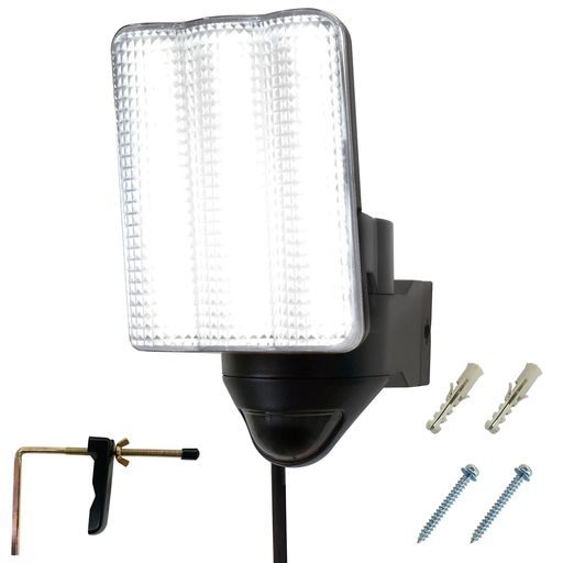 DAISHIN センサーライト コンセント式 DLA-17T100 屋外用 人感 LED AC 100V 電源 防犯 ライト 外灯 防水規格 防雨型 人感センサーライト 外 人感センサー 駐車場 ガレージ 庭 玄関 灯 明るい 広範囲 … sugarlight-10175271 シュガーライトSTORE パッケージ画像
