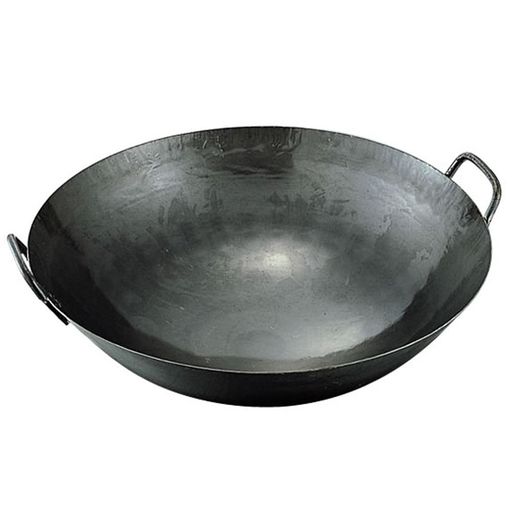 Woks - カンダ(kanda)神田鉄鍋中華鍋鉄製45cm板厚1.2mm日本製両手中華業務用001311