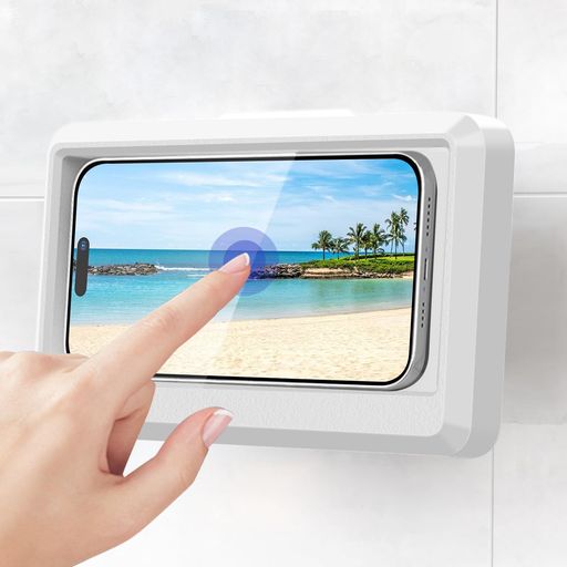 【高い防水性能・スマホ保護】相当の防水機能を備え、シャワーの水滴や浴室の湿気からスマホを確実に守ります。本体を傷つけることなく密着し、日常の浴室使用における水害リスクを大幅に低減します。 【多シーン対応・両手解放】この浴室用スマホケースは高精度オーディオ技術を採用し、シャワー中でも澄み切った純粋な音質を実現しつつ、スタンド機能で両手を完全に解放します。取り外しては卓上で使用することも可能で、食卓、パソコンデスク、ベッドサイドなどあらゆる場面で、音楽鑑賞、通話、動画視聴の高品質オーディオ体験を楽しめます。 【360 度自由回転・伸縮ロッド付き】360 度全方位回転設計に加え、伸縮ロッドを搭載しており、任意の距離に近づけたり遠ざけたりでき、使用性が大幅に向上します。縦置き、横置き、斜め置きなど任意の角度に調節可能で、目線に合わせて最適な高さ、角度、距離を設定できます。 【超高感度HDタッチスクリーン・スマート認証対応】浴室用スマホケースは超高感度HDタッチスクリーンを搭載し、シャワー中でもスムーズなスワイプや明確な操作が可能です。