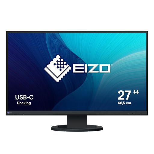 EIZO ビジネススタンダードモニター | FlexScan EV2720S-BK | 27型・USB Type-C・ブラック