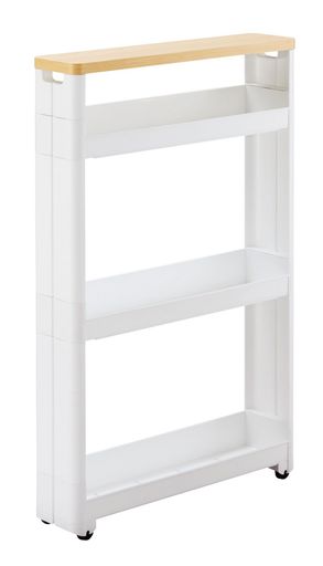 乐天商城 - 不動技研スマートワゴンFitWT55-4段サイズ:幅12.5x奥行55x高さ85.3cm