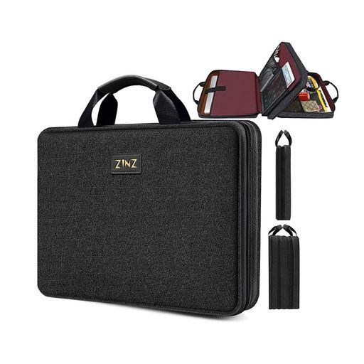 For Audios - ZINZパソコンケース薄型可変容量PCバッグ撥水加工PCケースMacBookPro16”M4/M3/M2/M1MacBookPro15.4”XPS16SurfaceBook15とんどの1515.616