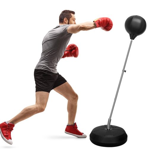 FIVINGパンチングボールスピードパンチバッグ高さ調整可能フリースタンディングパンチングバッグボクシング空手MMAト…