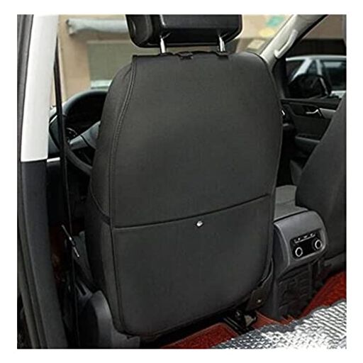 素材:PUレザー サイズ:約60*44cm カラー: オレンジ, レッド,ブラック, ベージュ, 豹柄 取り付け簡単!二つのネットポケット付いて、携帯などの小物を収納できます。 大切な愛車のシート汚れをガッチリガード!後部座席のお子さまがシートを蹴って付ける汚れを防ぐ保護カバーです。 サイズはフリーサイズとなっておりますので、特殊な車両を覗いては、取付可能となっております。