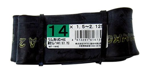 サイズ:14x1.75 対応サイズ:14型 材質:プチル