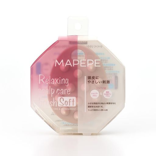 乐天商城 - マペペリラクシングスカルプケアブラシ〈ソフト〉MAPEPE