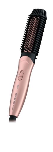 テスコム ヘアアイロン ホットブラシ 26mm 海外対応 温度調整 自動OFF ラク抜きプ...