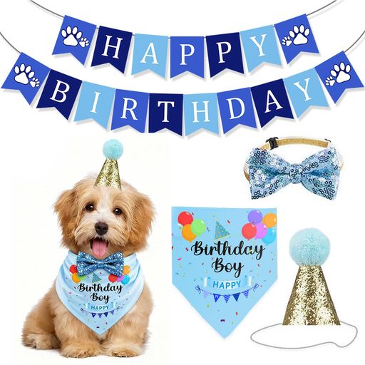 犬 バースデー 誕生日 帽子 ペット飾り付け 犬 猫 帽子 おしゃれ バンダナ 蝶ネク...