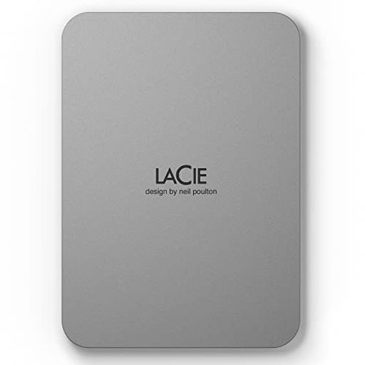 ラシーLaCie外付けHDDハードディスク2TBMobileDriveMac/iPad/Windows対応ムーン・シルバー3年保証STLP2000400