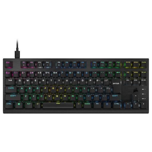 CORSAIR K60 PRO TKL RGB ゲーミングキーボード 日本語レイアウト かな印字無し CH-911D01A-JP1 1