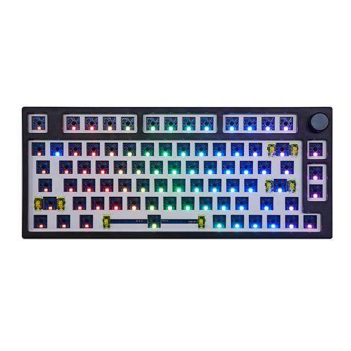 【2023新登場】EPOMAKER TH80 PRO ゲーミングキーボードキット 75% 80キー ホットスワップ対応 BLUETOOTH 5.0/2.4GHZ/TYPE-C有線 メカニカルキーボードキット DIYキット (BLACK) 【2023新登場】EPOMAKER TH80 PRO ゲーミングキーボードキット 75% 80キー ホットスワップ対応 BLUETOOTH 5.0/2.4GHZ/TYPE-C有線 メカニカルキーボードキット DIYキット (BLACK)