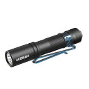 【小型ながらもパワフル】550ルーメン、ビーム距離86メートルのACEBEAM POKELIT AA EDC懐中電灯は、NICHIA 219F LEDを採用し、クリアで自然な光である高いCRI90を実現します。高/中/低の3つのライトモードを備え、テールスイッチを押すと切り替えます、操作は簡単で非常に実用的です。 【日常の持ち運びに最適】-この小さな懐中電灯は、長さ9.48CM、重さ54.6G、ポケットサイズは日常の持ち運びや緊急時の脱出に最適です。双方向のポケットクリップと懐中電灯の付属のストラップにより、いつでも持ち運びや使用が便利になります。 【USB-C急速充電式】USB-Cポートを備えた充電式バッテリーが付属しており、完全に空の状態からわずか2.5時間でフル充電できます、最大58時間の実行時間を提供します。この充電式懐中電灯は、入手が非常に簡単な単三1本とも互換性があります(単三で駆動する場合、トーチは最大9日間持続します)。 【しっかりとした作りと耐久性】このAA懐中電灯は、航空機用アルミニウム合金を用いられた本体は。美しく軽量なだけでなく、落下や引っかき傷にも強い。