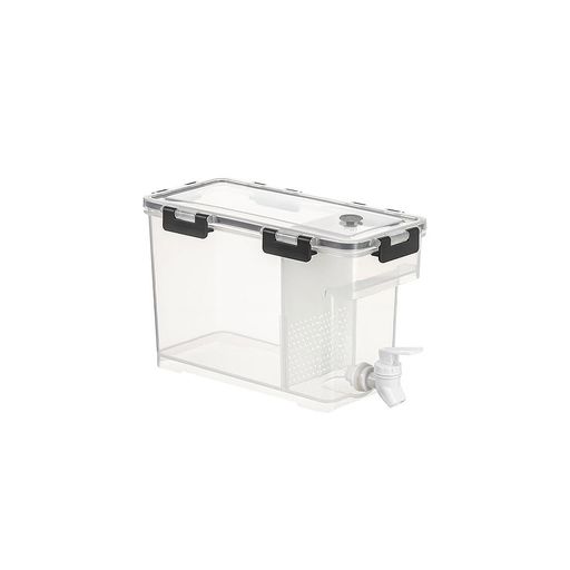 夏用冷蔵庫用冷水ケトル蛇口付きフィルターパーティション密封漏れ防止食品グレードの素材高温耐性冷水ケトル洗いやすいフルーツティーポットウォーターピッチャー家庭用(style1)