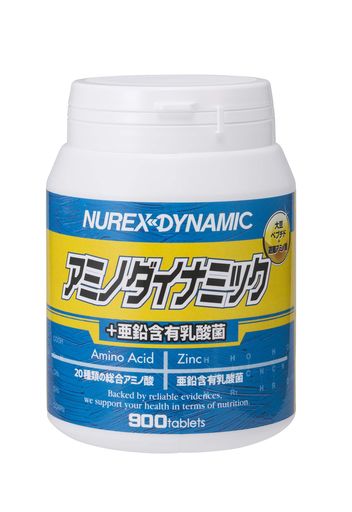 ニューレックスNUREXアミノダイナミック+亜鉛含有乳酸菌ビック900粒総合アミノ酸