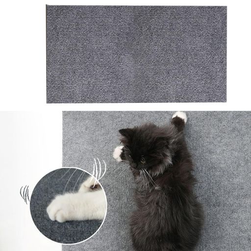 Vilemenya猫爪研ぎ防止シート保護シートソファ家具壁柱保護剥がせる多機能ソファーのカバー(グレー40*100cm)