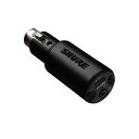 SHUREシュアMVX2Uデジタルオーディオインターフェースヘッドホン出力付きXLR-USB変換アダプター:ダイナミックマイク/コンデンサーマイク/配信(ストリーミング)/ボーカル・楽器録音(レコーデ…|詳細画像