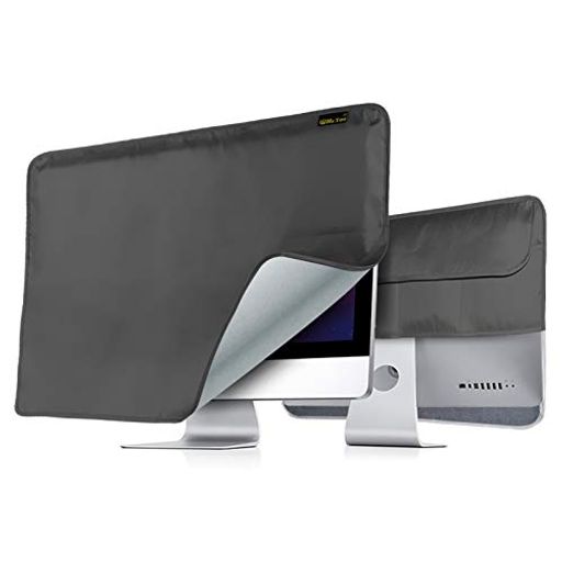 Mr.Youモニター防塵カバーディスプレイカバーモニター用Display保護防塵静電防止傷避けグレー23-27インチモニター対応