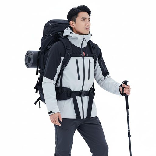 [WESMART]M66冬用防寒防水防風ジャケットメンズレディース兼用20000mm耐水圧高透湿素材アウトドア登山..