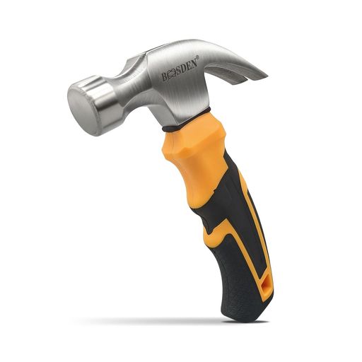 BOOSDENショートネールハンマークローハンマーショートハンマーネイルハンマーミニトンカチ釘抜きとんかちショートハンドルハンマー
