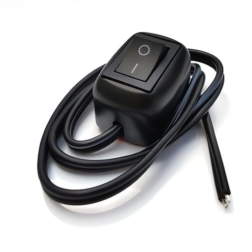 乐天商城 - YFFSFDC車のDIYスイッチ船型のボタンスイッチOFF/ONDC12V10Aケーブル付き両面テープ付き使用簡単DRL、LEDライトバー用(1m)