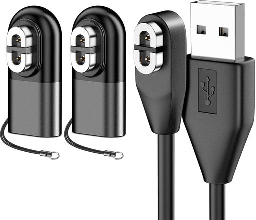 Shokz用充電ケーブルUSB充電コード1m,2個USB Type-C変換アダプター付き用骨伝導イヤホン充電ケーブル,Shokz OpenRun/Aeropex/Shokz OpenRun Pro/OpenComm Shokz/OpenRun Mini