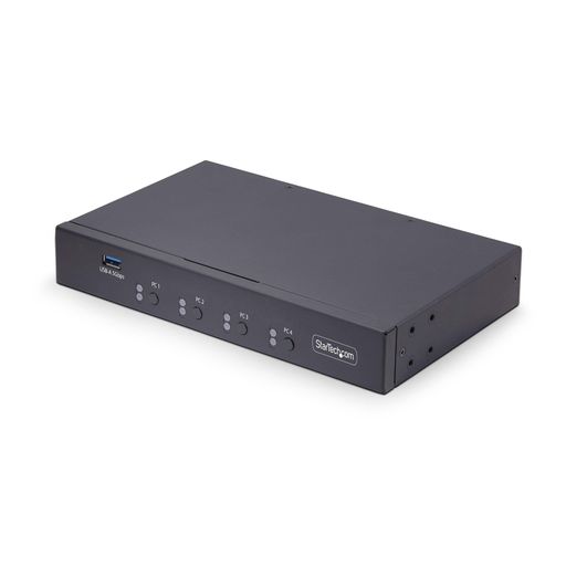 Rakuten - StarTech.comKMスイッチ/4ポート/マウス切換え/3.5mmUSBオーディオ/キーボードマウス用パソコン切替器/パソコン周辺機器共有P4A20132-KM-SWITCH