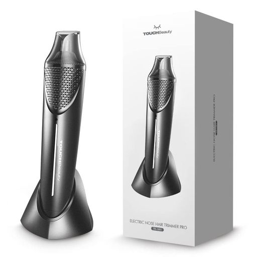 Rakuten - TOUCHBeauty鼻毛カッターエチケットカッター電動式メンズ鼻毛トリマータッチスイッチ眉毛剃り髭剃り電動式カッター水洗い可小型低騒音収納ベース付父の日プレゼント出張/旅行/携帯便利