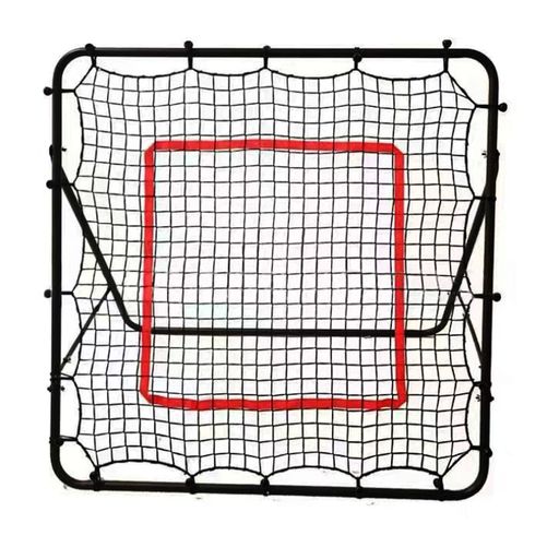Sport - 野球練習用ネットリバウンドネットリターンネットピッチングトレーニングバッティングトレーナー壁あて投球練習携帯自主練習調節可ソフトボール軟式用1.2m*1.2m(ブラック)