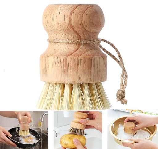 竹蒸し器、まな板、野菜、ボトル、鍋、フライパン、ボウル洗い 優れた洗浄力:適度な硬度の毛先は、頑固な汚れを効果的に落とすことができます。適度な硬質繊維麻の毛先は粘り気のある汚れを徹底的に取り除き、台所用具を清潔に保つことができます。 天然素材を使用:ステアリングホイールは天然の原木材を使用し、耐久性に優れた構造となっています。長く使えます。 人間工学に合ったグリップ:握り心地の良いデザインで、長時間使用しても手の疲れを感じにくく、快適に作業を終えることができます。 コンパクトで使いやすい:収納に便利なサイズ感とサスペンション用のロープ付きで、キッチン周りがかさばりません。握りやすいハンドル形状で、長時間手を使っても疲れにくい設計です。 防カビ設計:食品にも使用できる防カビ剤を配合することで、気になるカビの発生をしっかり抑えることができます。使用後は風通しの良い場所にぶら下げて乾燥させることで、より清潔に保つことができます。 多用途対応:せいろ、まな板、野菜、ボトル、鍋、フライパン、ボウルなど、様々なキッチン用品の洗浄に対応しています。