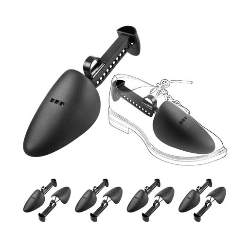 Rakuten - [ZOMAKE]シューキーパー5足セット22.5~30CM対応シューツリーブーツスニーカー革靴プラスチック耐用メンズレディース